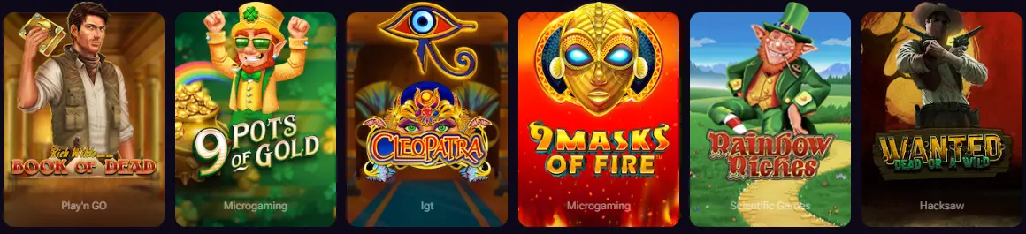 SpinToWin Casinio games